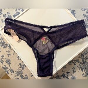 Victoria's Secret Very Sexy Mesh High-Leg Crotchless Cheeky Panty